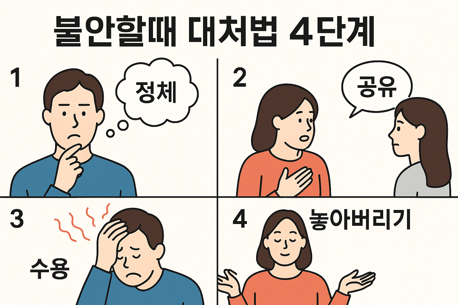 기사 자세히 보기 불안할때 대처법 4단계