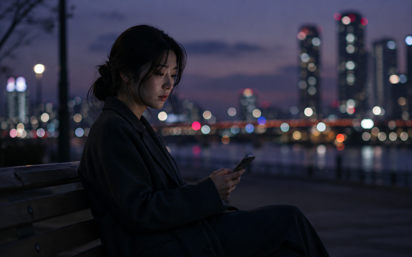 쉽게 손절하는 심리: 상처받기 전에 내가 먼저 끊어버리는 이유 2 외로워하는 여자